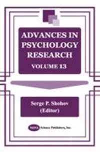 Advances in Psychology Research