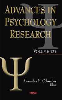 Advances in Psychology Research