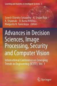 Advances in Decision Sciences, Image Processing, Security and Computer Vision