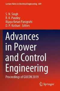 Advances in Power and Control Engineering