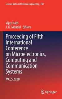 Proceeding of Fifth International Conference on Microelectronics Computing and