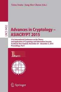 Advances in Cryptology -- ASIACRYPT 2015