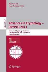 Advances in Cryptology - CRYPTO 2013