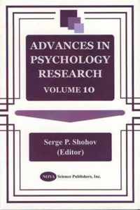 Advances in Psychology Research