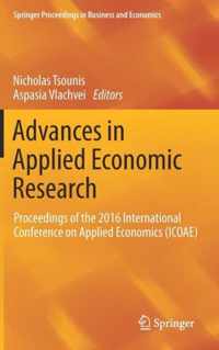 Advances in Applied Economic Research