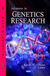 Advances in Genetics Research