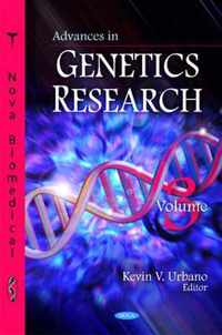 Advances in Genetics Research