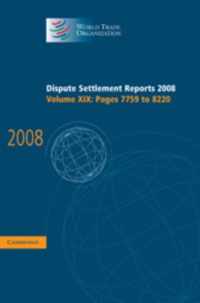 Dispute Settlement Reports, Volume 19