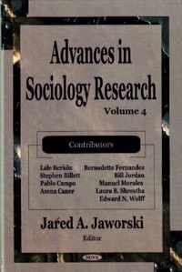 Advances in Sociology Research