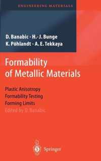 Formability of Metallic Materials