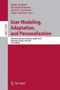 User Modeling, Adaptation, and Personalization