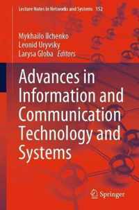 Advances in Information and Communication Technology and Systems