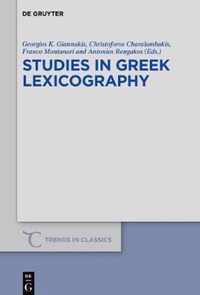 Studies in Greek Lexicography