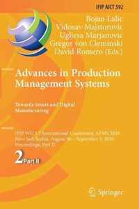 Advances in Production Management Systems. Towards Smart and Digital Manufacturing