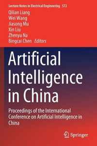 Artificial Intelligence in China