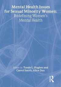 Mental Health Issues for Sexual Minority Women