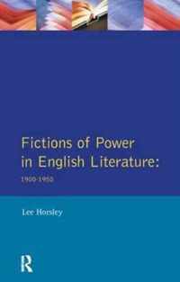 Fictions of Power in English Literature