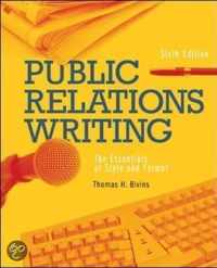 Public Relations Writing