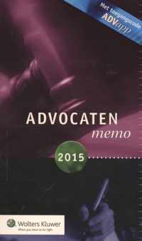 Advocatenmemo 2015