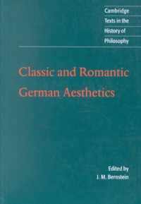 Classic and Romantic German Aesthetics