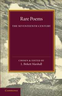 Rare Poems of the Seventeenth Century