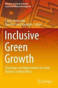 Inclusive Green Growth