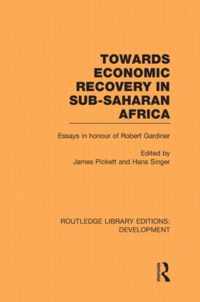 Towards Economic Recovery in Sub-Saharan Africa