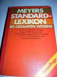 Meyers Standard-Lexikon Des Gesamten Wissens