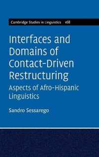 Interfaces and Domains of Contact-Driven Restructuring: Volume 168