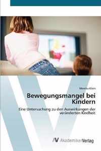 Bewegungsmangel bei Kindern