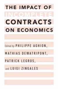 Impact Incomplete Contracts Economics