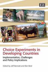 Choice Experiments in Developing Countries