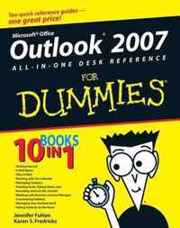 Outlook 2007 All-in-One Desk Reference For Dummies