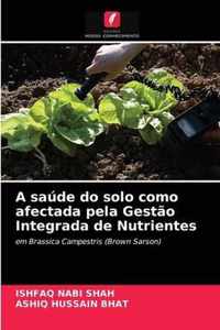 A saude do solo como afectada pela Gestao Integrada de Nutrientes