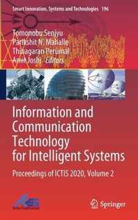 Information and Communication Technology for Intelligent Systems