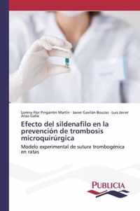 Efecto del sildenafilo en la prevencion de trombosis microquirurgica