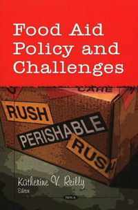 Food Aid Policy & Challenges