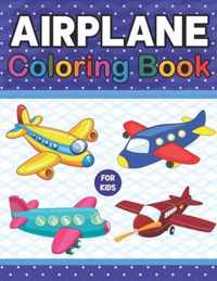 Airplane Coloring Book For Kids