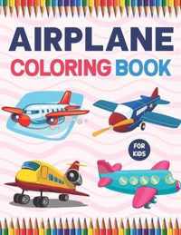 Airplane Coloring Book For Kids