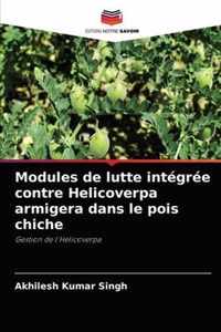 Modules de lutte integree contre Helicoverpa armigera dans le pois chiche