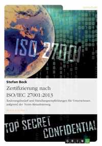 Zertifizierung nach ISO/IEC 27001