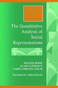 The Quantitative Analysis of Social Representations