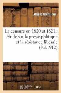 La Censure En 1820 Et 1821