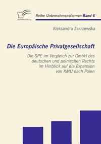 Die Europaische Privatgesellschaft