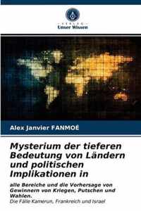 Mysterium der tieferen Bedeutung von Landern und politischen Implikationen in