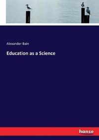 Education as a Science