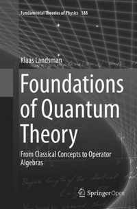 Foundations of Quantum Theory