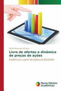 Livro de ofertas e dinamica de precos de acoes