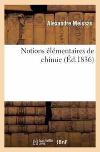 Notions Elementaires de Chimie