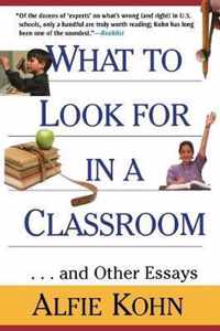 What to Look for in a Classroom